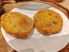 酥炸莲藕盒子-小满手工粉(北京富力广场店)