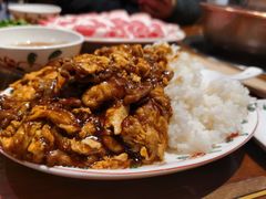醋溜木须盖饭-清真·老门框爆肚涮肉·中华老字号(丰管路店)