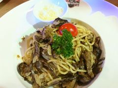 xo酱松茸牛肝菌意大利面-5号公路餐厅(曼哈顿店)