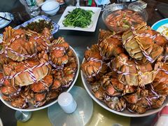 -七的湖·晚芳亭·阳澄湖农家菜·大闸蟹(莲花岛店)