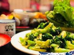 蒜蓉西兰花-粗粮人家(簋街店)