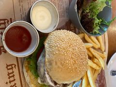 芝士汉堡-蓝枪鱼西餐厅(锦华店)