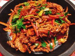 铁板炒烤羊肉-西贝(上海新梅广场店)