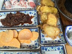 鸡蛋炸馒头片-大槐树烤肉馆