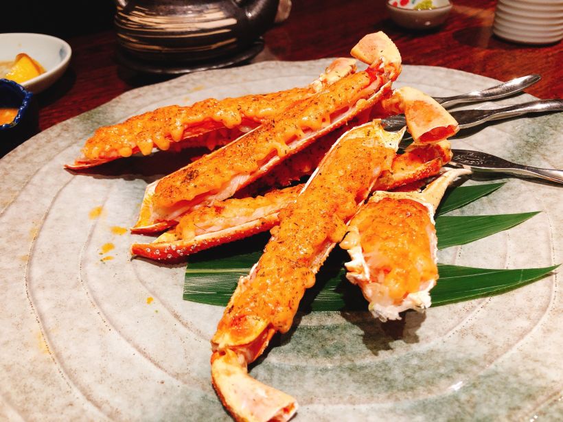 新鲜松叶蟹三吃法,精品日料尽在八盛-吃在上海-大众点评社区