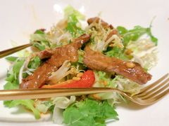 蘑菇沙拉配陈皮油醋汁-觅唐MITONG(鸟巢店)