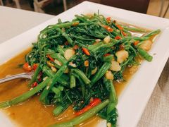 炒空心菜-建兴酒家(素里翁分店)