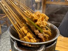 涮肚-特色油边心管烤串