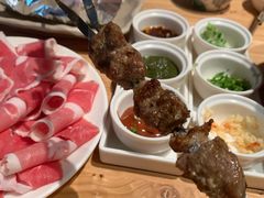 额尔敦大肉串-额尔敦传统涮火锅·烧烤(鑫源山庄店)