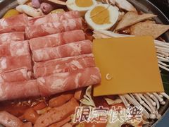 芝士肥牛年糕火锅-Meet Sun韩式大排档(五一广场7MALL店)