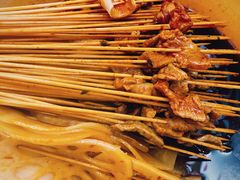 辣卤串串-拈签一笑黄牛肉辣卤串串
