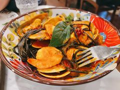 海鲜墨鱼意面-IL TEATRO 精品意大利餐厅