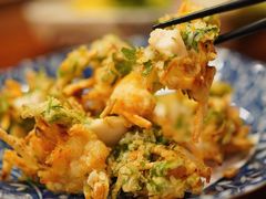 扇贝蔬菜天妇罗-鮨清日本料理