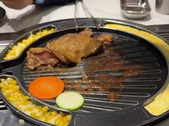 -山野的朋友露营炭火烤肉