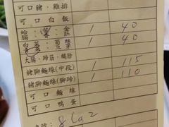 菜单-阿水狮猪脚大王(台中公园店)