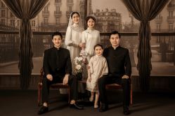 -时光纪亲子全家福照相馆(静安店母女写真父母纪念照)