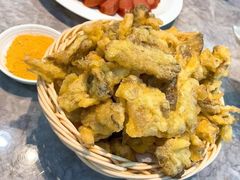 干炸鲜蘑-屋里家延边朝鲜族冷面(梅林3店)