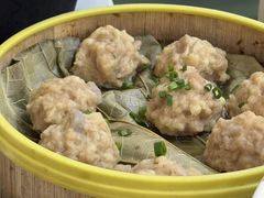 莲藕叶蒸肉丸-台山第一家兴华黄鳝饭·黄鳝婆(开平店)