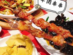 烤羊肉串-西贝(金桥店)