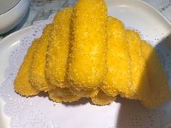 新派炸鲜奶-悦海·家宴·冰花皮皮虾大锅贴(宝龙店)