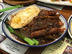 黑椒猪扒双蛋饭-小龍鳳餐室(番禺路店)