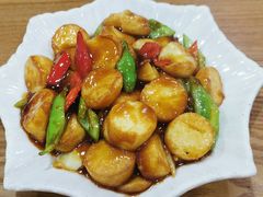红烧日本豆腐-西北朗益和穆斯林餐厅