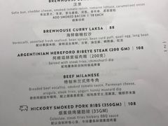 菜单-Goose Island Brewhouse鹅岛精酿啤酒餐厅