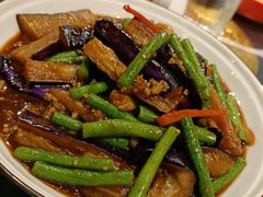 铁板茄子豆角-清晖小苑•顺德地方菜(壹海城店)