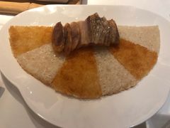 厨娘腊味煎锅巴-小厨娘淮扬菜(六合欢乐港店)