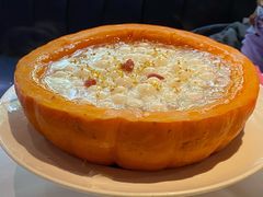 南瓜酒酿小圆子-玫瑰厅上海菜(兴国路店)