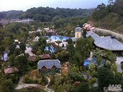 酒店主楼套房阳台远眺-广州锦绣香江度假别墅