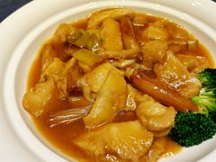 葱烧云台山猴头菇-金狮麟·新豫菜(金码大厦店)