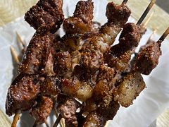 -劳动公园新疆人烤腰子
