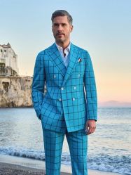 点击看大图 -怒马会 全麻衬西装高级定制