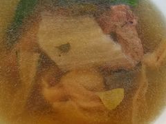 猪肉河源菜汤-莲湖山庄