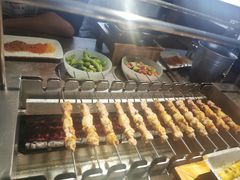 自助取餐区-很久以前羊肉串(南京路第一百货店)
