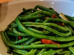 扑豆角炒五花肉-毛家饭店(拱北店)