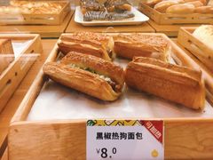 黑椒热狗面包-一鸣真鲜奶吧(景城花园奶吧)