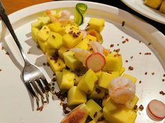芒果甜虾黎麦沙拉-奉天小馆·非遗东北菜(沈阳万象城店)
