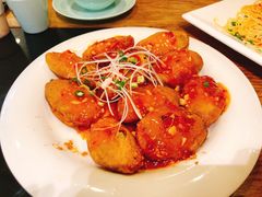 泰汁鱼香茄饼-鸡毛店·川菜(双楠店)
