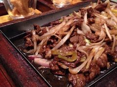葱爆羊肉-那家小馆•北京菜•烤鸭(香山店)