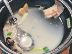 砂锅自制黑豆腐-富淳饭店(陆家嘴保利广场店)