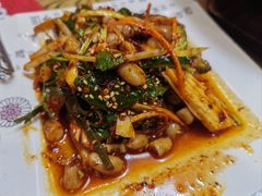 拌花菜-新泉鲜肉木炭烤肉