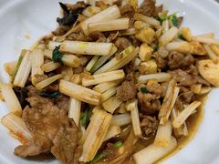 白芹菜爆黄牛肉-眉州东坡(远洋未来广场店)