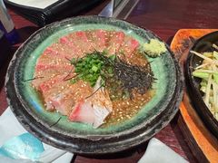 芝麻拌鰤鱼-九州酒场ひこぞう(1号店)