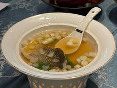 夜来香蒲菜汆闽东黄鱼-扬州香格里拉·香宫中餐厅