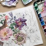 [礼花]插画师依然坚守初心，水彩画美出新境界 [加油]