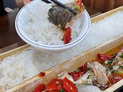 -胡须哥网红竹筒菜