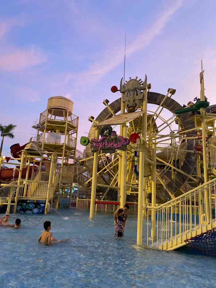 中山长江水世界-"长江水世界好天气好心情!一到地儿,胖嘟.