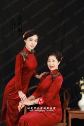 -时光纪亲子全家福照相馆(静安店母女写真父母纪念照)